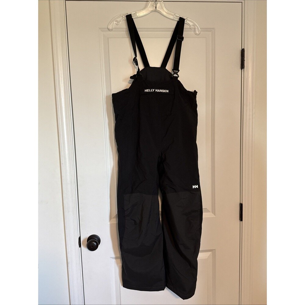 Helly Hansen Tech Performance Black Snow Bibs YOUTH 152 / 12